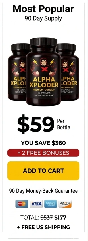 AlphaXploder  - 3 Bottle